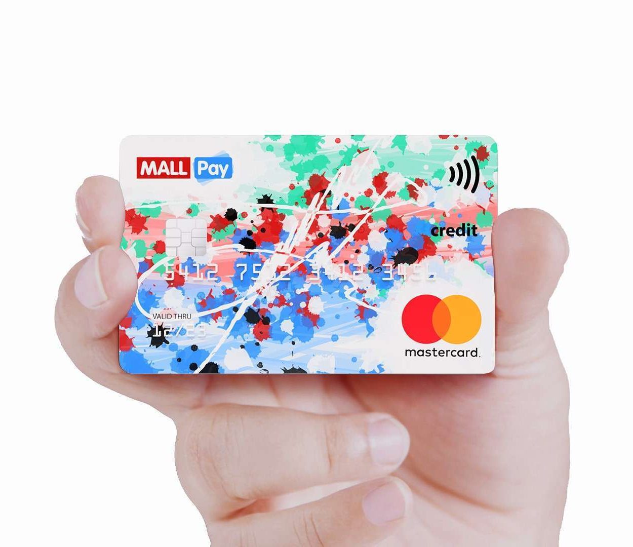 Mall Pay credit card — branding and visual design by Miroslav